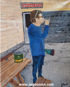 More info on JW Goossen's Cambridge Hotel painting from his Random Paintings Series...