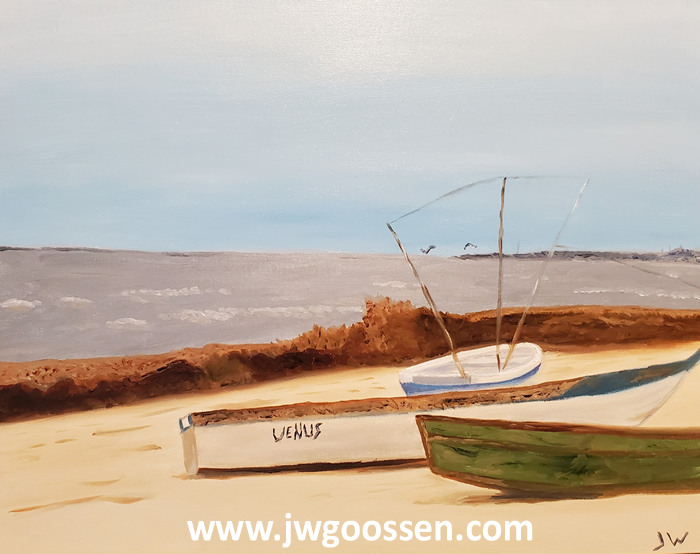 JW Goossen's Progresso painting from his travel paintings series...