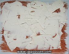 More info on JW Goossen's Mixwhite mixed media artwork...