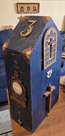 More info on JW Goossen's Meditation Stations from his Religious Paintings Series...