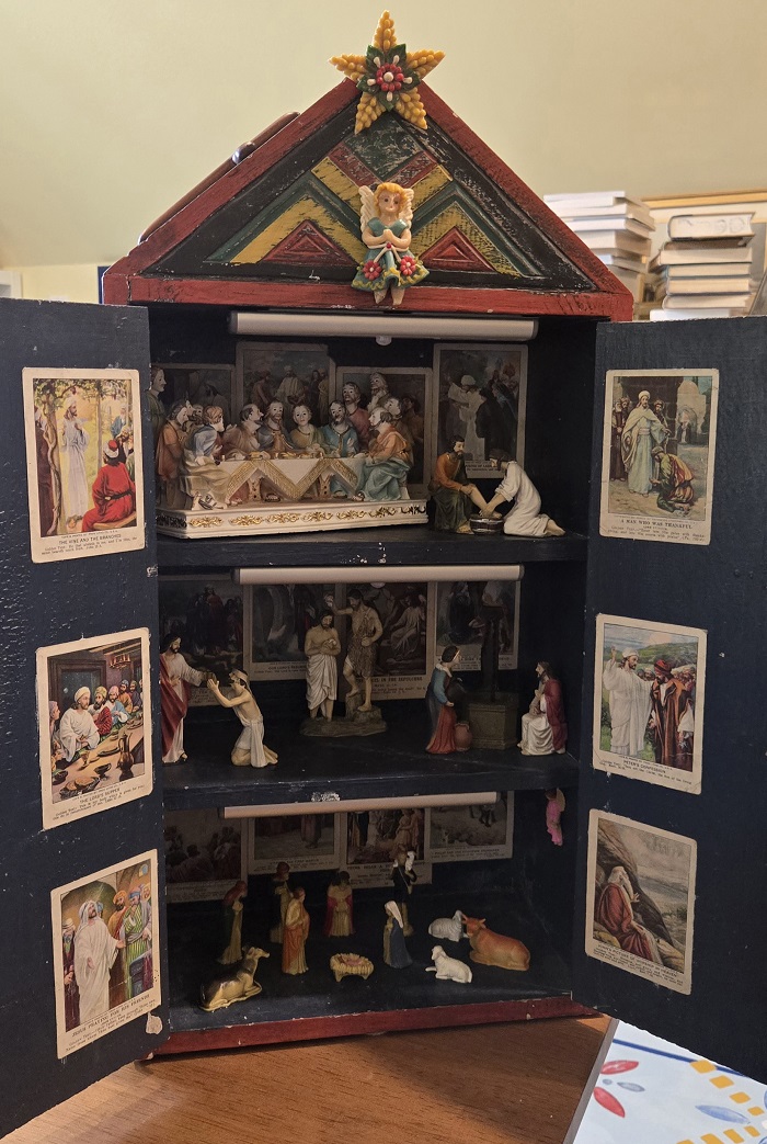 JW Goossen's Meditation Station Inside from his Religious Series...