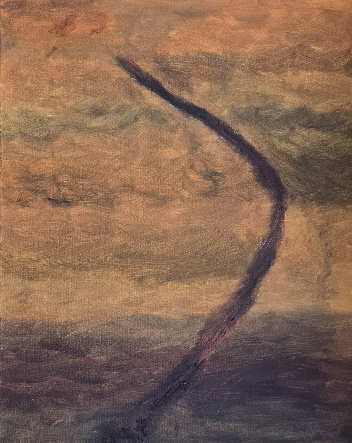 JW Goossen's Reaching 3 painting from his Random Paintings Series...